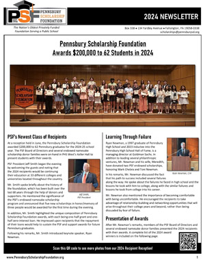 PSF 2024 Newsletter